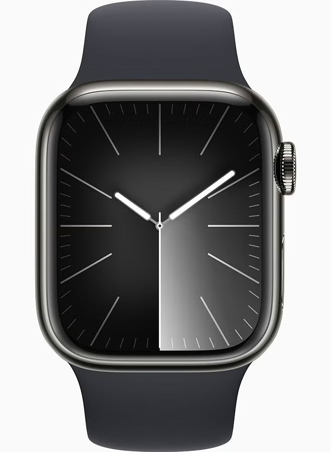 MR9G3LL/A Apple Watch Series 9 45mm Aluminum Light with Sport Band (GPS + Cellular)