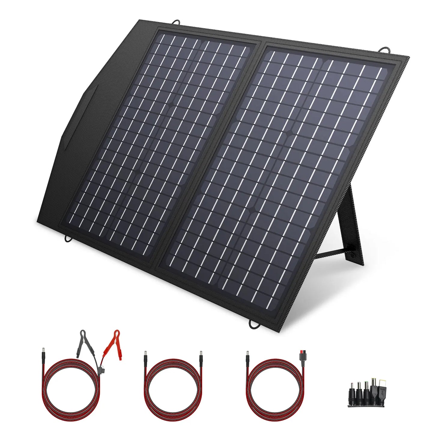 ALLPOWERS Foldable Solar Panel 400W / 200W / 140W / 100W / 60W Solar Panel with Solar Output for Power Station Solar Generator