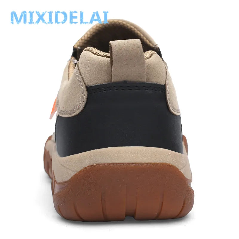 MIXIDELAI 2024 Spring Autumn Men's Casual Shoes Outdoor Loafers Sneakers For Men Shoes Male Footwear Walking Comfortable Slip-On