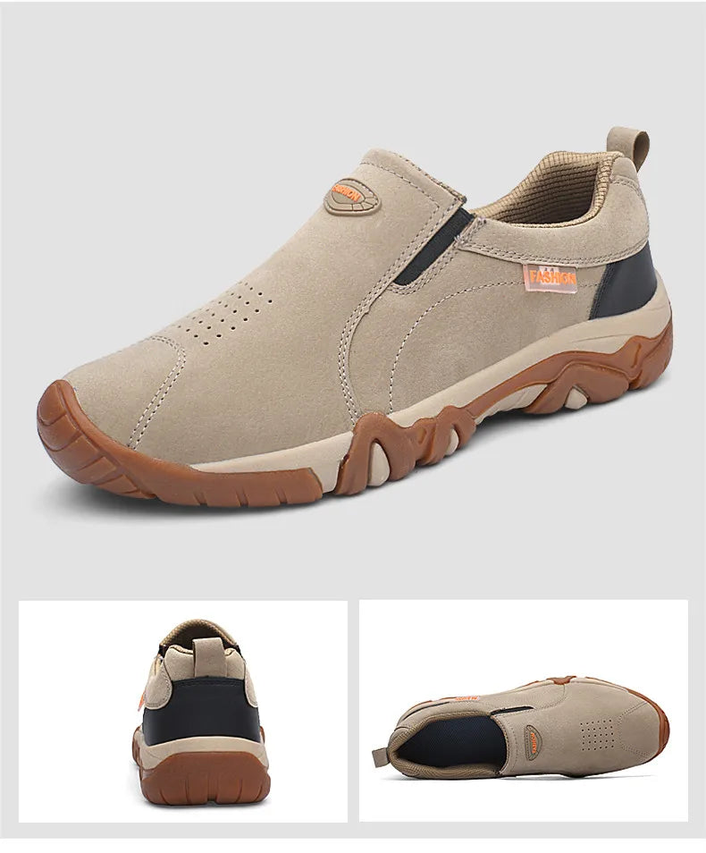 MIXIDELAI 2024 Spring Autumn Men's Casual Shoes Outdoor Loafers Sneakers For Men Shoes Male Footwear Walking Comfortable Slip-On