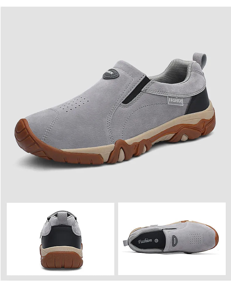 MIXIDELAI 2024 Spring Autumn Men's Casual Shoes Outdoor Loafers Sneakers For Men Shoes Male Footwear Walking Comfortable Slip-On