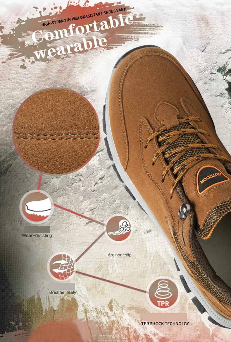 Men Casual Shoes Large Size 49 Hiking Shoes For Men Classic Outdoor Sneakers 2023 Good quality Sport Walking Sneakers Boots Men