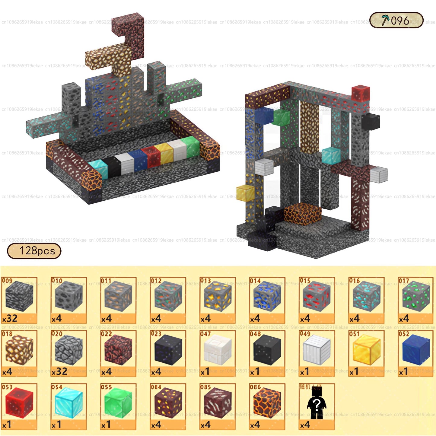 Magnetic Building Blocks Magnet Cube Mine World Set Toy STEM Sensory Montessori Stacking Cubes Construction Set Toy Holiday Gift