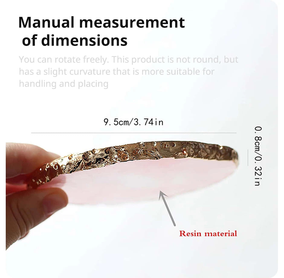 Irregular Multi Colour Resin Jewellery Tray Home Storage Desktop Clutter Ring Necklace Organis Nail Art Palette