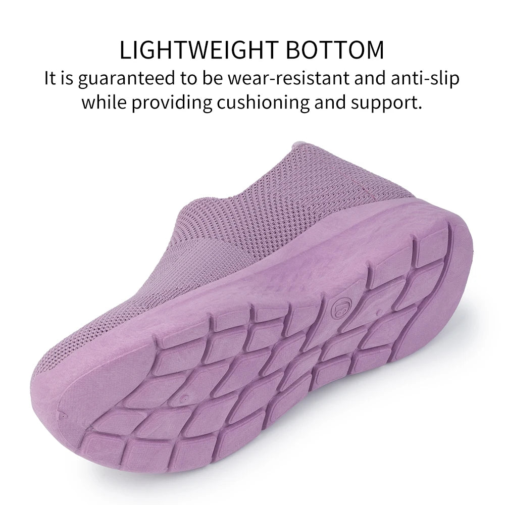 Women Shoes Summer Flying Weave Sneakers Super Light Comfortable Vulcanized Shoes Female Mesh Breathable Sneakers Women Shoes