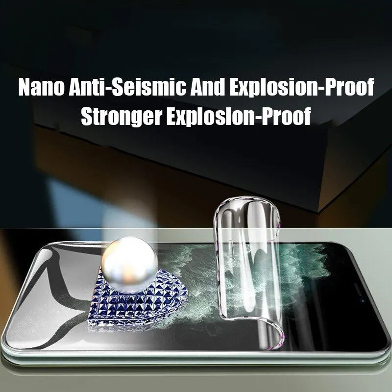 4Pcs Hydrogel Film Full Cover For iPhone 11 12 13 14 15 Pro Max Screen Protector For iPhone X XS MAX XR 6 7 8 Not Glass