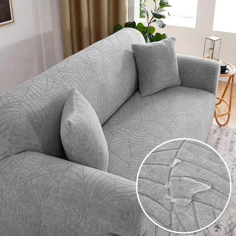 Thicken Waterproof Jacquard Sofa Cover for Living Room Thick Sofa Cover 1/2/3/4 Seater L-Shaped Corner Sofa Cover