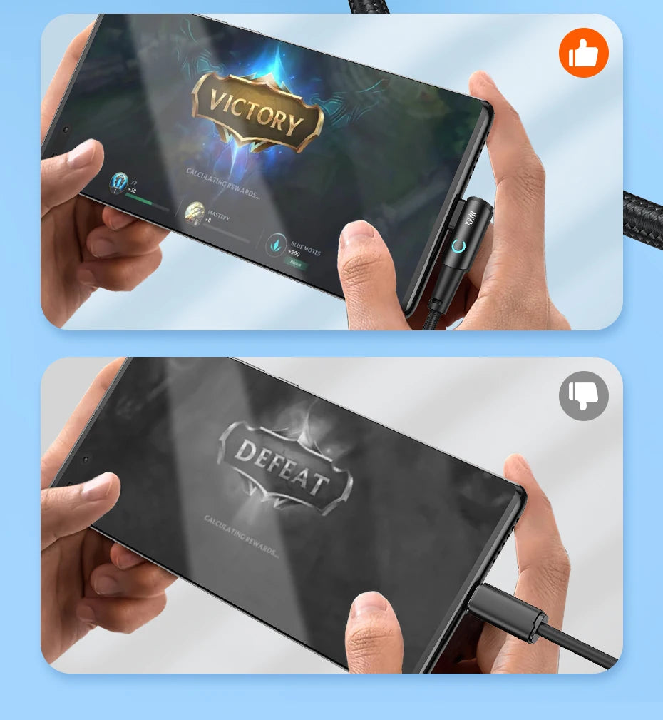 Toocki 6A USB C Cable 90 Degree For OPPO 100W Fast Charging Cord For Honor Huawei Oneplus Realme Charger Data Wire