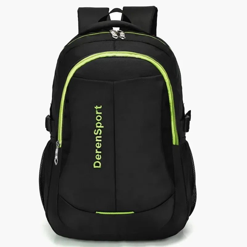 Oxford Shoulder Backpack Fashion Lightweight Waterproof Travel Laptop Rucksack Large Capacity Wear-resistant Student School Bag