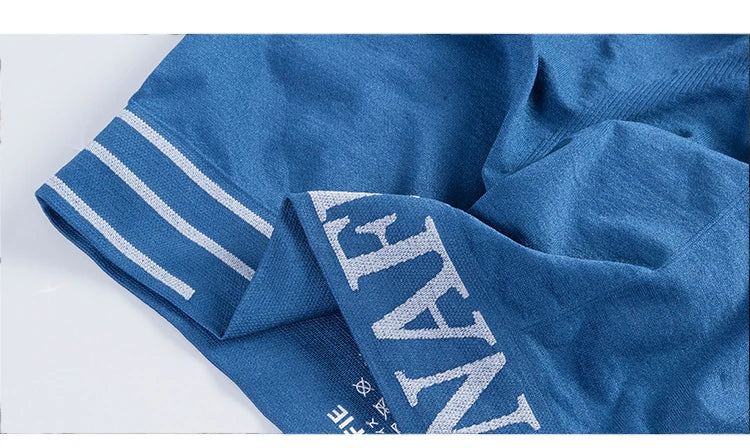 1pc Boxer Briefs Men Shorts Underpants Sexy High Elastic Comfortable Panties Mid-waist Underwear Breathable Male Boxershorts