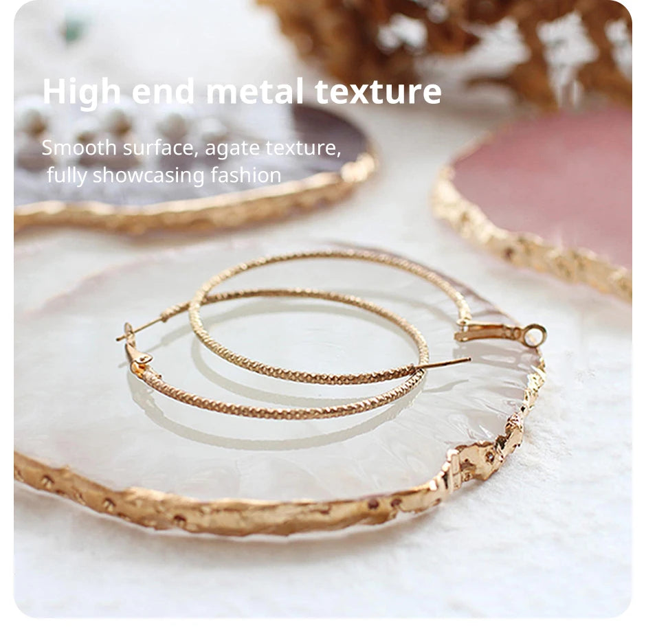 Irregular Multi Colour Resin Jewellery Tray Home Storage Desktop Clutter Ring Necklace Organis Nail Art Palette