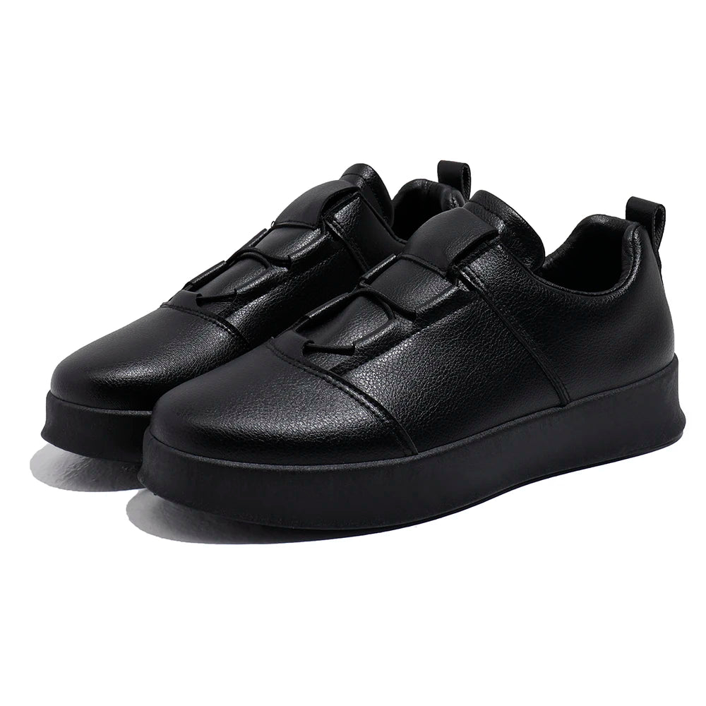 Popular Casual Shoes for Men Low Cut Rubber Thick Soled Board Shoes 2025 Fashion Shock-absorbing Anti-friction Sneakers for Men