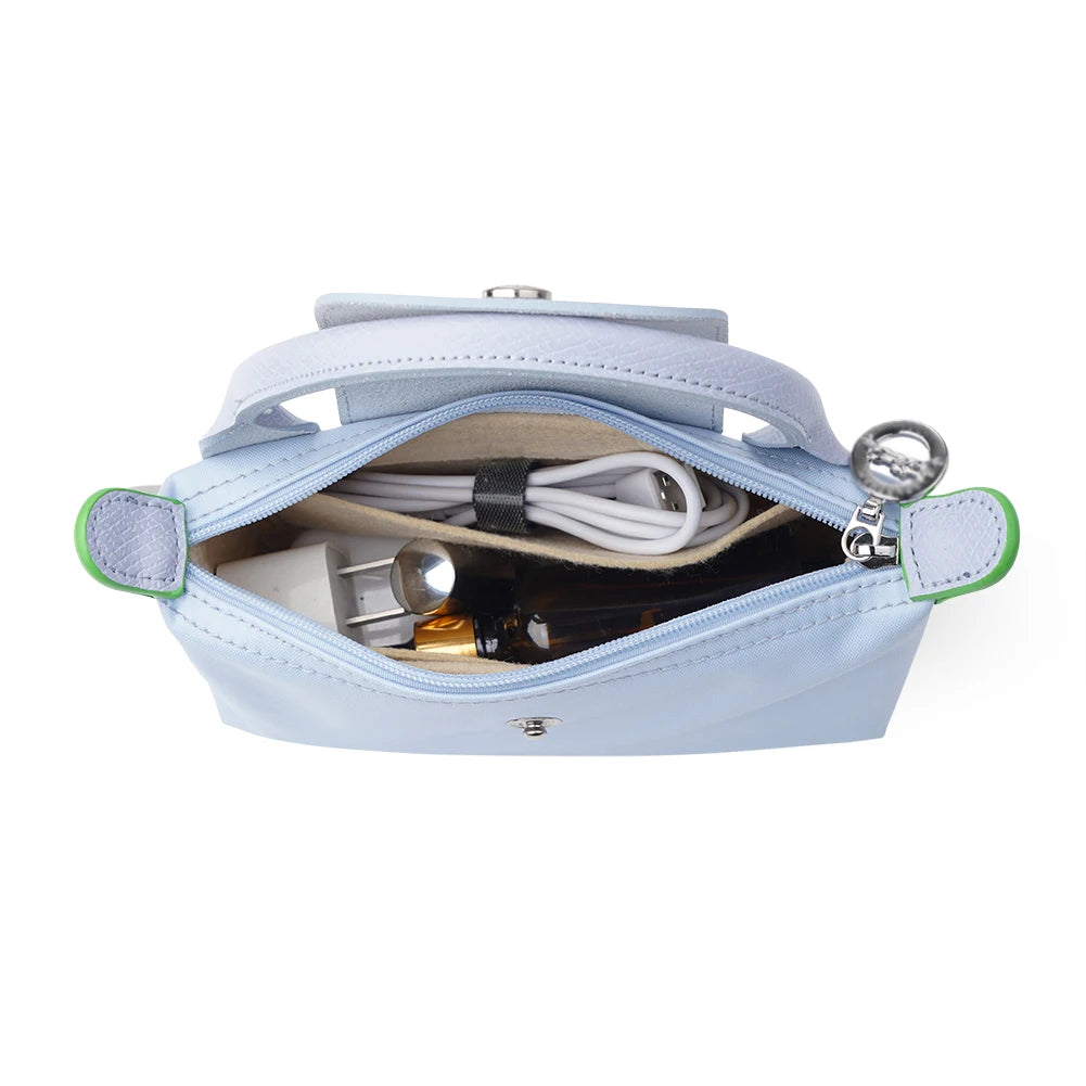 Bag Organizer For Longchamp Mini Bag Storage Bag The Liner Bag Felt Purse Insert Handbag Liner Bag