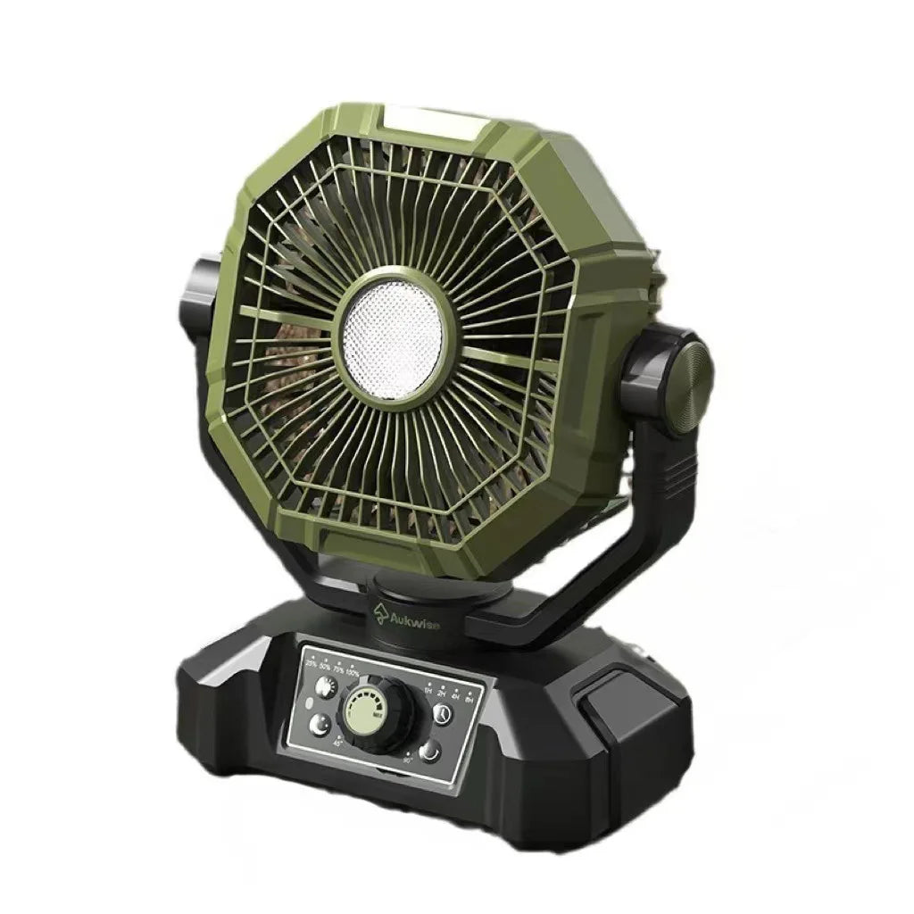 20000mah camping fan, LED fan, solar lighting, portable outdoor camping fan, 16 speed remote control, timed shaking head