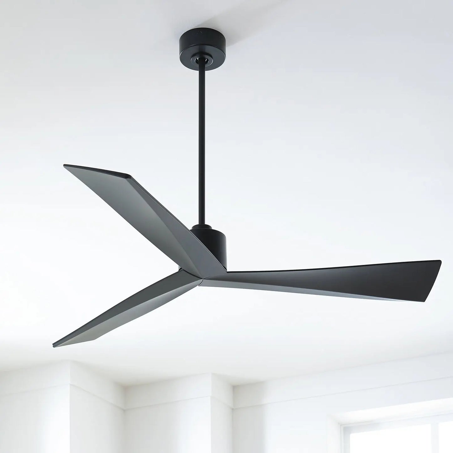 60 inch Nordic minimalist ceiling fan living room restaurant household electric fan modern European style fan light