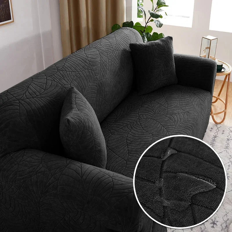 Thicken Waterproof Jacquard Sofa Cover for Living Room Thick Sofa Cover 1/2/3/4 Seater L-Shaped Corner Sofa Cover