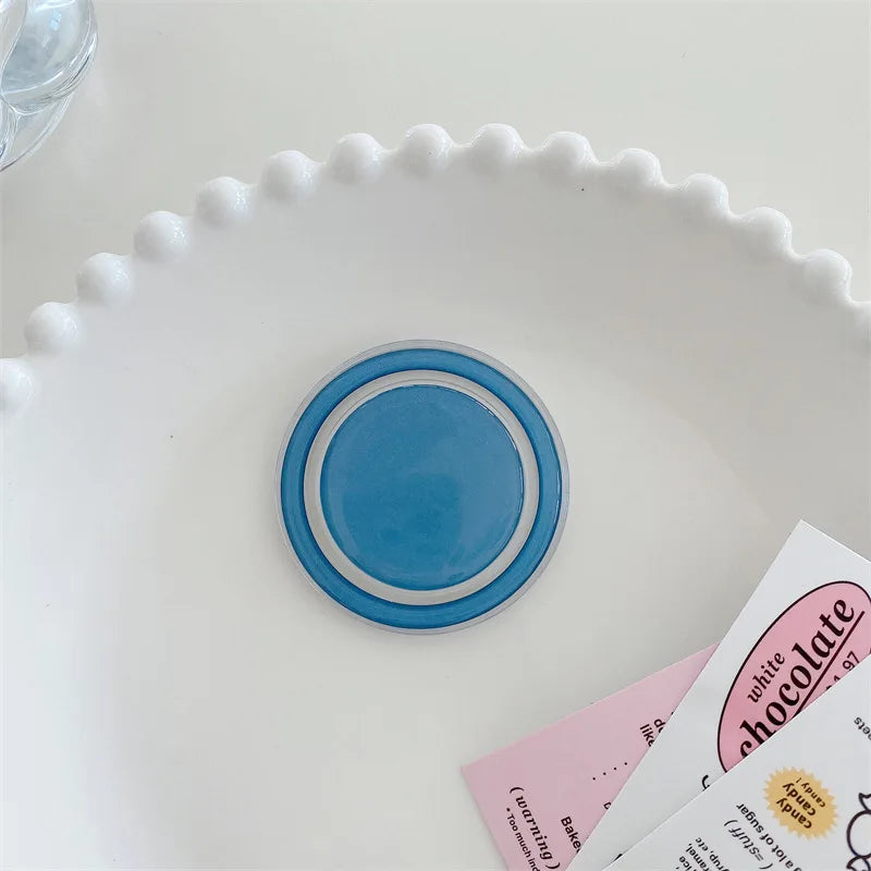 Hot Magnetic Foldable Mobile Phone Grip Holder Socket Pocket Support for Magsafe IPhone Ring Finger Expanding Stand Phone Holder