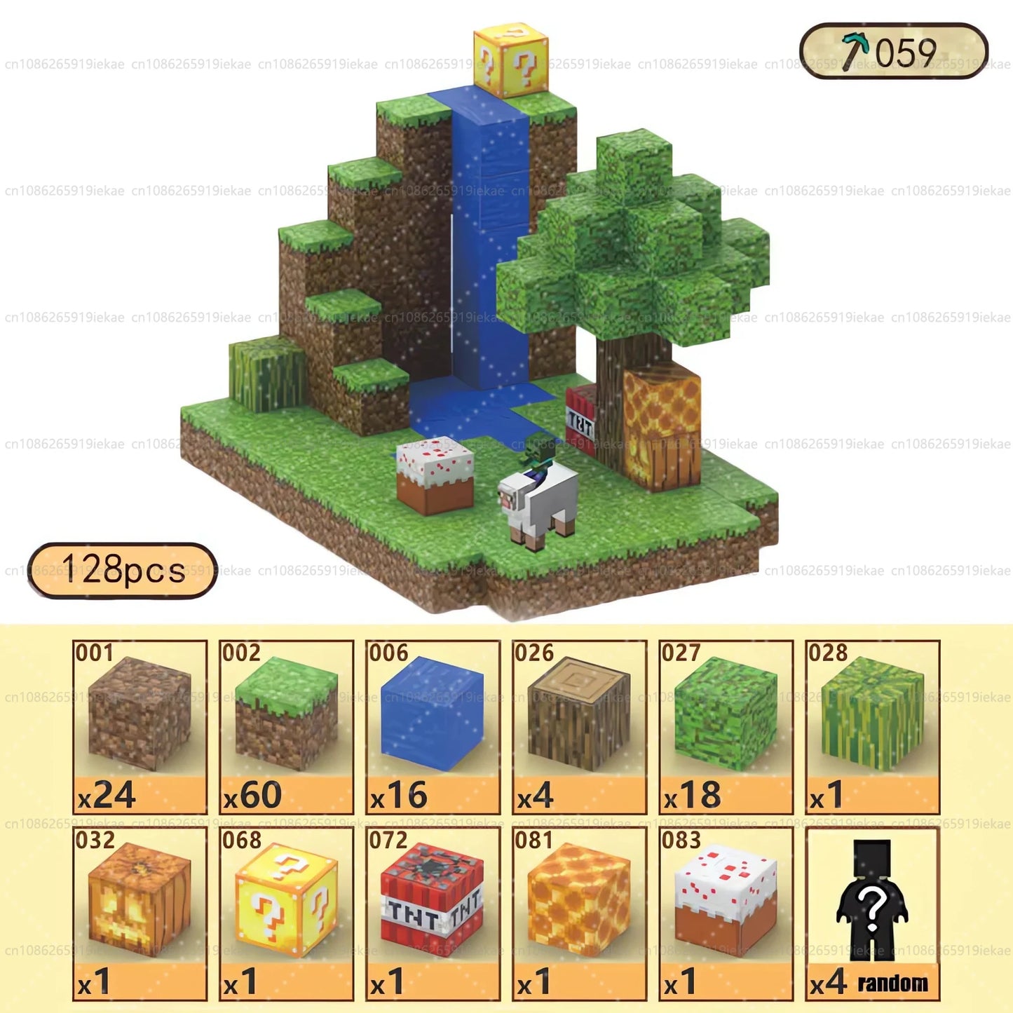 Magnetic Building Blocks Magnet Cube Mine World Set Toy STEM Sensory Montessori Stacking Cubes Construction Set Toy Holiday Gift