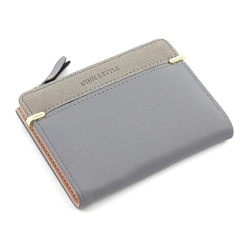 Fashion Simple Elegant Short Women Wallet Ladies Coin Purse for Woman Card Holder Small Wallet Female Mini Clutch for Girl