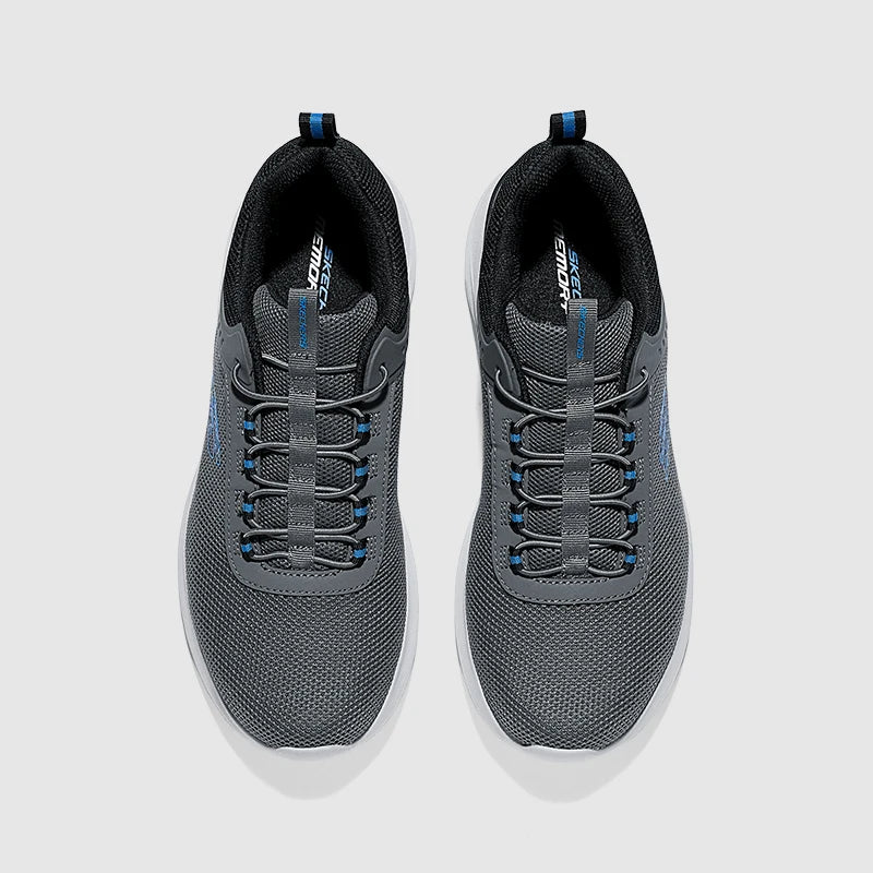 Skechers Mens Non-Slip Casual Sneakers Breathable Outdoor Jogging Training Sports Running Outdoor Lace Up Shoes tenis masculino