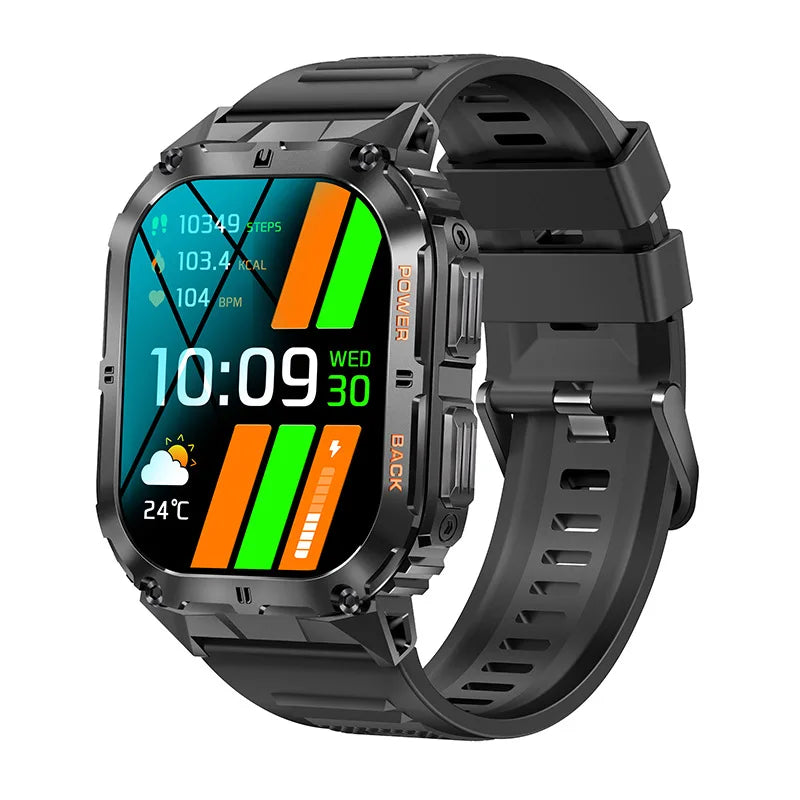 New Smart Watch Men Bluetooth Call 1.39" Touch Screen Sports Fitness Tracker Watches IP68 Waterproof Smartwatch for Android IOS