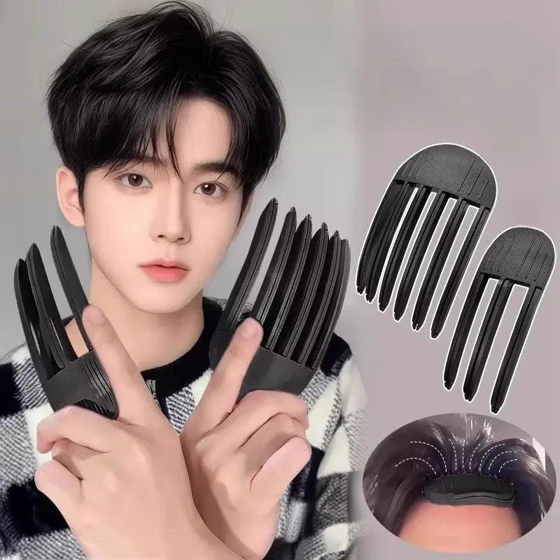 Fluffy Hairpin Curling Bangs Clips Hair Roots Volumizing Hair Clips Women Curling Fixed Shape Clips Fashion Volume Hair Roller