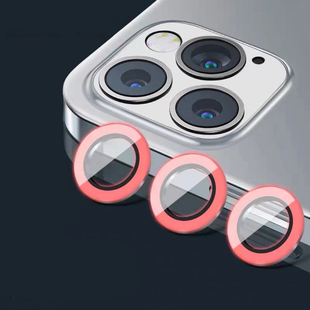 uminous Ceramic Camera Protector Film For IPhone 14 13 12 11 15 Pro Max 14 Plus 12 13 Mini Ring Tempered Glass Glowing Cap