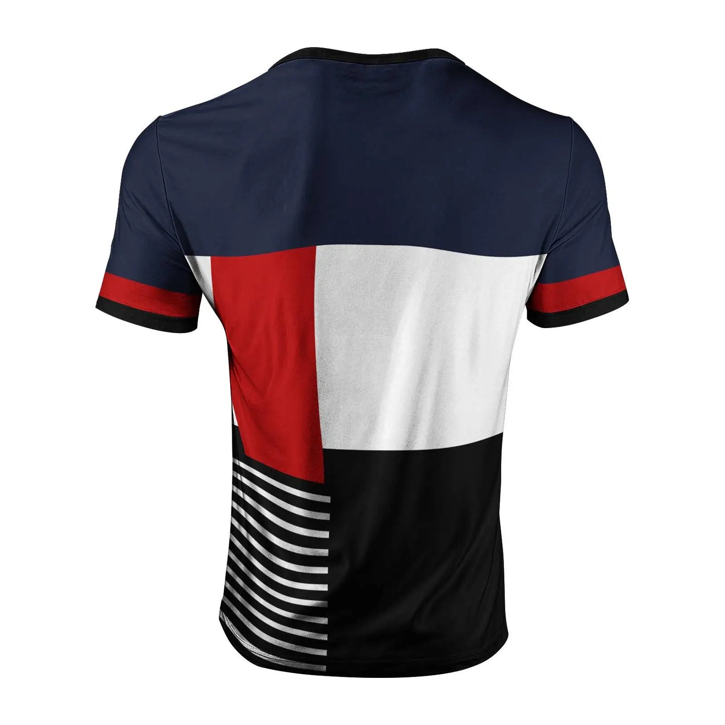 2025 New Arrival Mens T Shirt 3D Geometry Print Summer Streetwear Short Sleeve Tee Harajuku Style Casual Top Lightweight Fabric