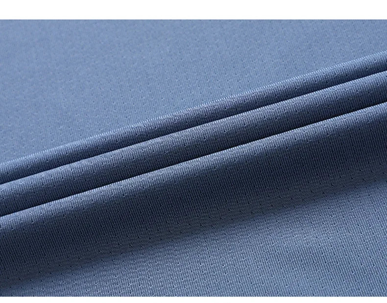 Men's Running Quick Drying T-shirts Breathable Hiking Fishing Tees Soft Elasticity Outdoor Sports Short Shirt Summer