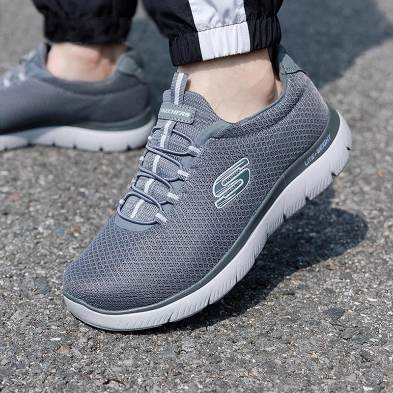 Skechers men's sneakers Summer breathable mesh casual walking shoes
