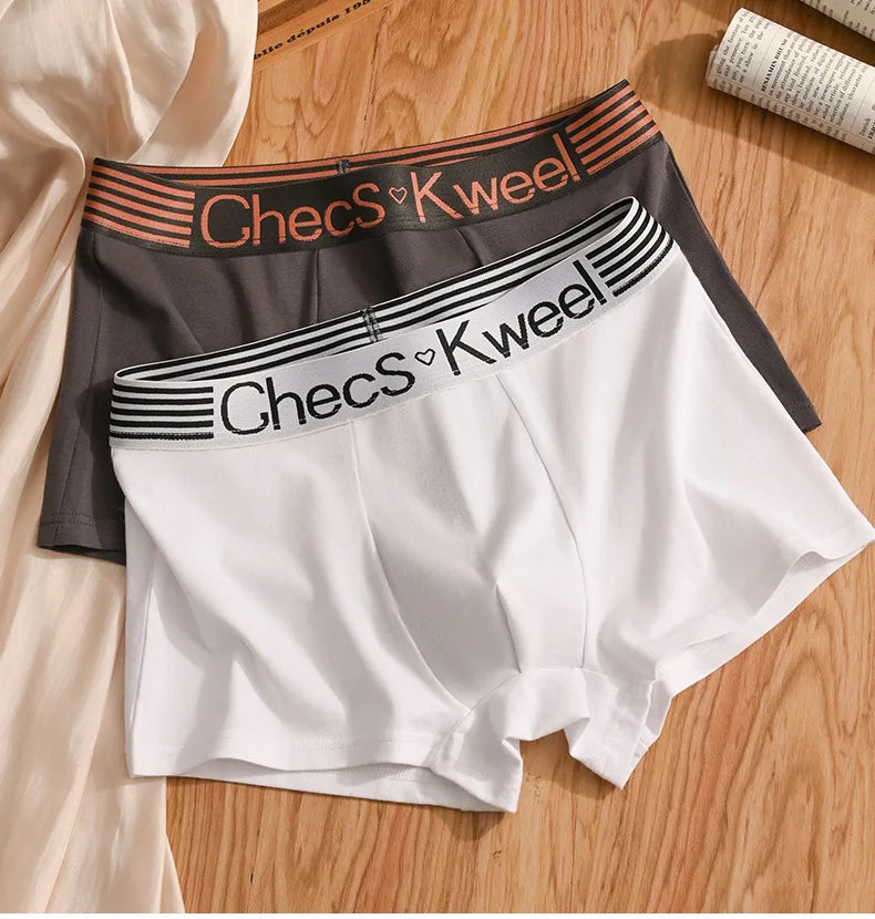 1Pcs Men Boxers Mens Cotton Underwear Sexy Men's Boxer Shorts Printed Panties Breathable U Convex Male Underpants L-6XL