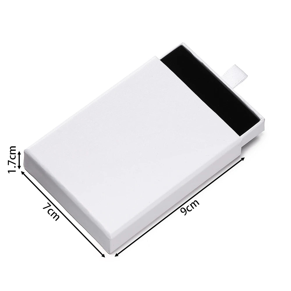 Creative Drawer Jewelry Packaging Box Necklace Ring Earing Bracelet Storage Organizer Display Stand Solid Color Paper Gift Boxes
