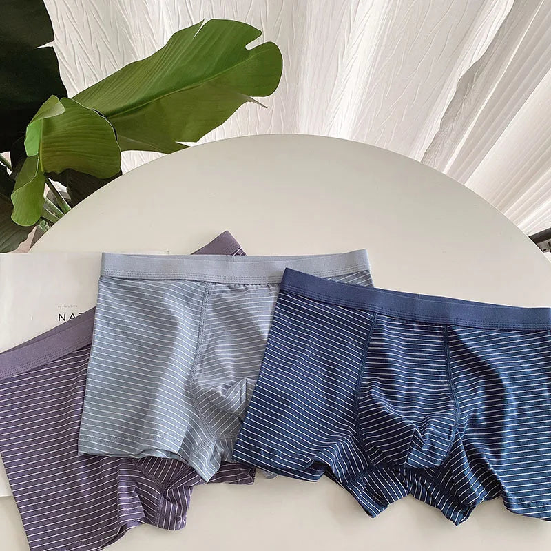 3pcs Large Size Fat Man Boxers Cotton Under Shorts Men 6XL 7XL 8XL 9XL Oversize Panties Comfortable Loose Boxer Briefs for 150KG