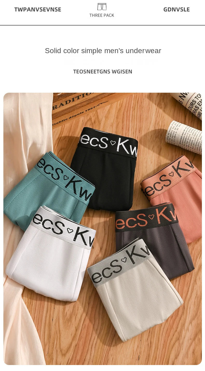 1Pcs Men Boxers Mens Cotton Underwear Sexy Men's Boxer Shorts Printed Panties Breathable U Convex Male Underpants L-6XL