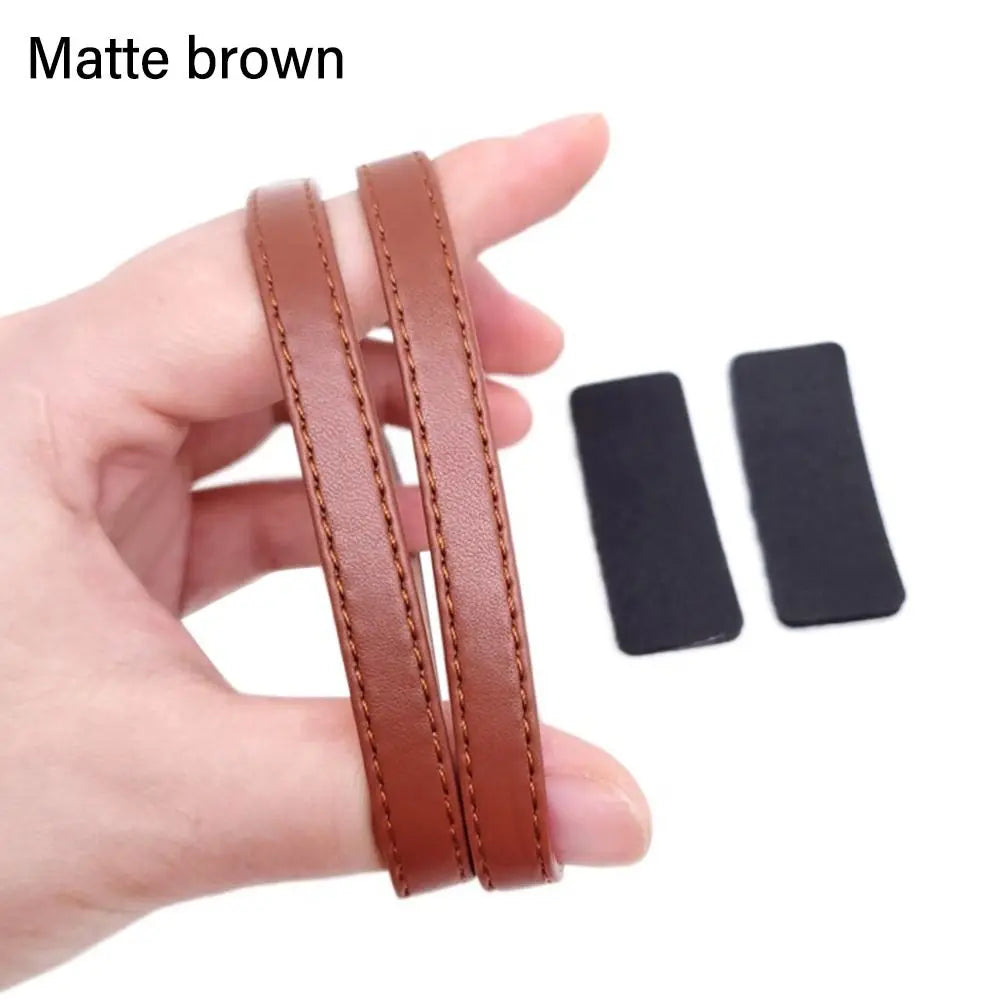 2023 New Convenient Anti-Loose Adjustable Detachable Fashion Leather Fixed Shoes Strap For Woman Shoelaces for High Heels