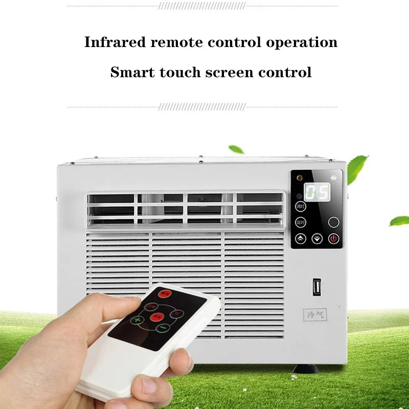HHR-8 Home Mobile Air Conditioner Desktop Portable Air Conditioner Mosquito Net Fan Refrigeration Net Air Conditioning 110/220V