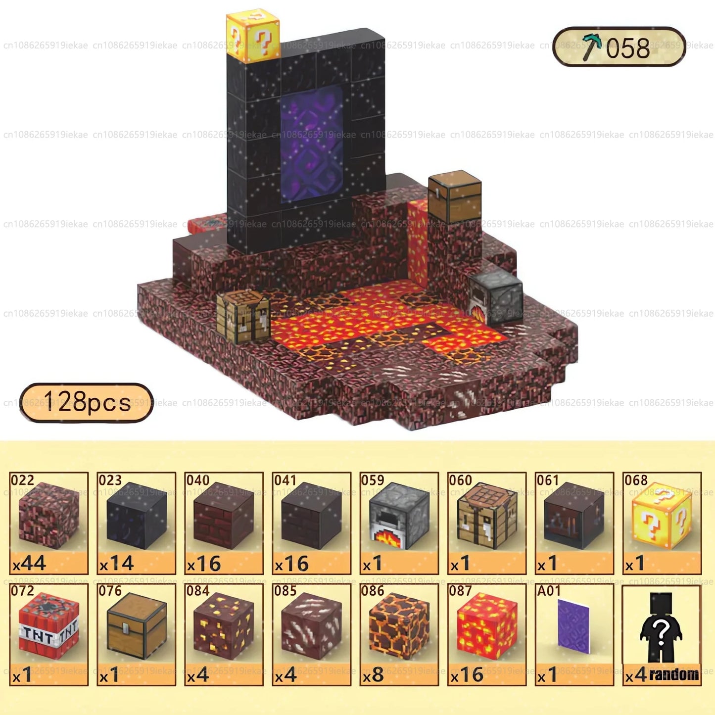 Magnetic Building Blocks Magnet Cube Mine World Set Toy STEM Sensory Montessori Stacking Cubes Construction Set Toy Holiday Gift