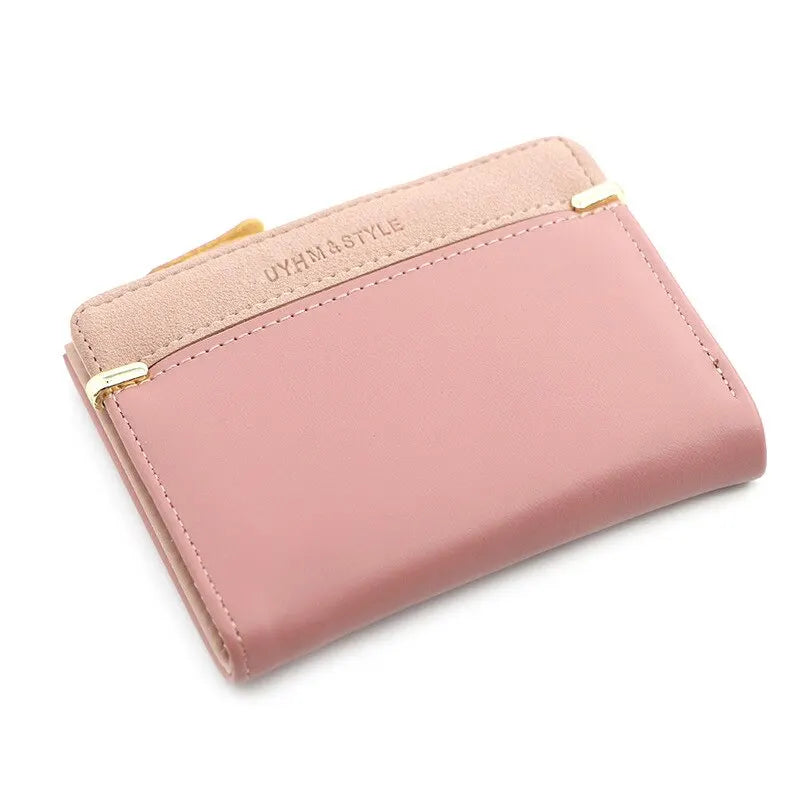 Fashion Simple Elegant Short Women Wallet Ladies Coin Purse for Woman Card Holder Small Wallet Female Mini Clutch for Girl