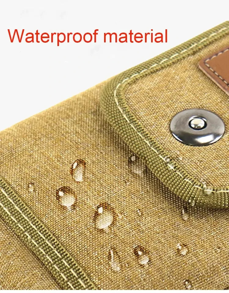 Outdoor Waist Bag Purse Military Waist Fanny Pack Men 6.5 Inches Phone Pouch Camping Hunting Tactical Edc Bag Unisex Worker Bag