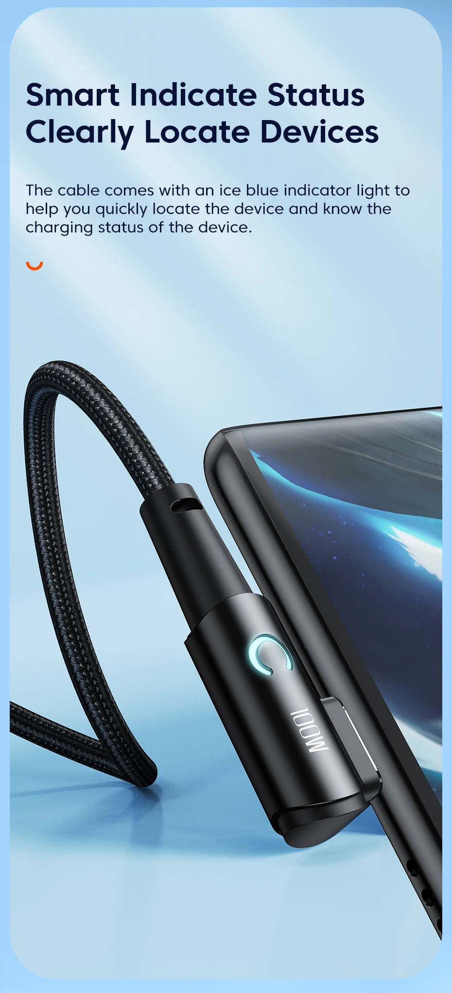 Toocki 6A USB C Cable 90 Degree For OPPO 100W Fast Charging Cord For Honor Huawei Oneplus Realme Charger Data Wire