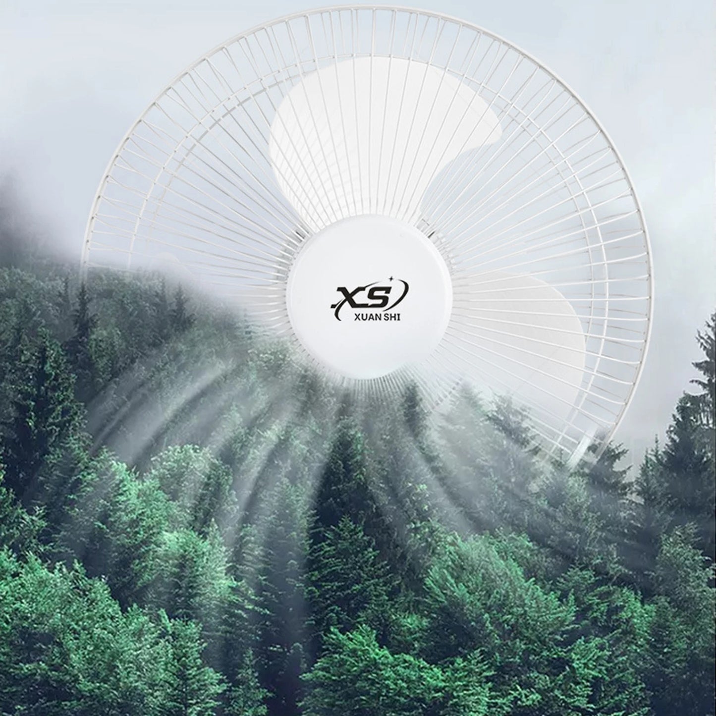 Solar Powered Fan Portable Solar Desktop Fan Multipurpose Desktop Bedside Fan Rechargeable for Camping Home Outdoor Office