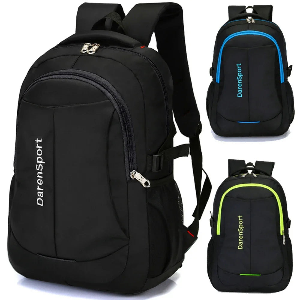 Oxford Shoulder Backpack Fashion Lightweight Waterproof Travel Laptop Rucksack Large Capacity Wear-resistant Student School Bag