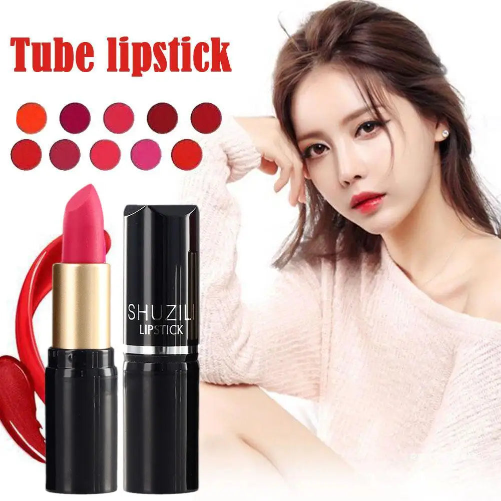 Original Tube Lipstick Smooth Long Lasting Mini Tube Mate Velvet Lipstick Moisturizer Gloss Waterproof Lip Lipstick Cosmetic