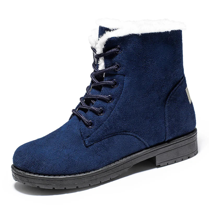 Women Boots Snow Plush Women Shoes Platform Boots For Women Fashion Keep Warm Women's Boots Flat New Botas Mujer Winter Shoes