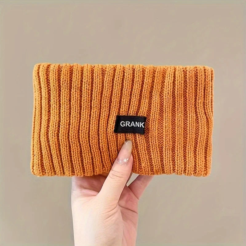 Women Winter Wide Headband Solid Color Knitted Warm Headwrap Girls Punk Elastic Headwear Sports Hair Bands Accessories