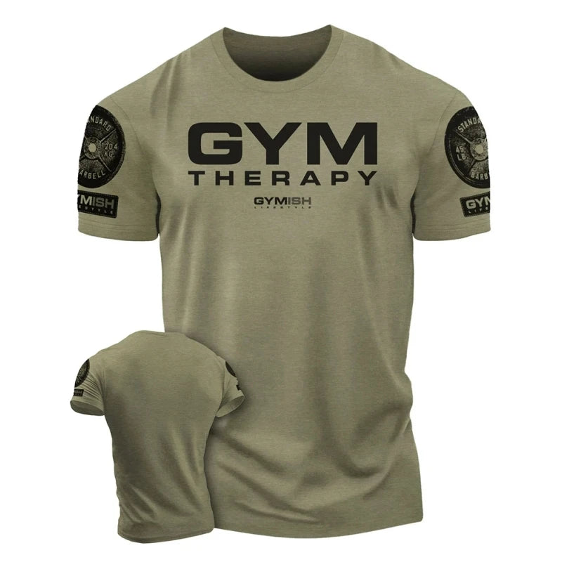 Fashion Mens 3D Printed Gym T Shirts Simple Trend Summer O Neck Alphabets Pattern Sports T-shirt Quick Dry Breathable Tees Topss