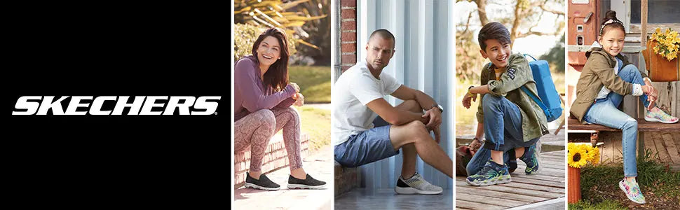 Skechers Shoes for Men GO WALK 5 Slip-on Walking Shoes Soft Comfortable Non-slip and Breathable Man Sneakers tenis masculino