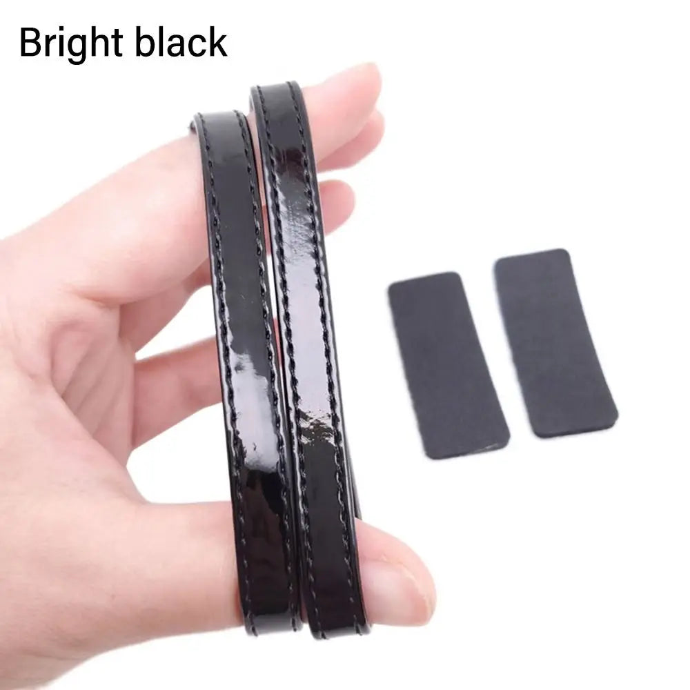 2023 New Convenient Anti-Loose Adjustable Detachable Fashion Leather Fixed Shoes Strap For Woman Shoelaces for High Heels