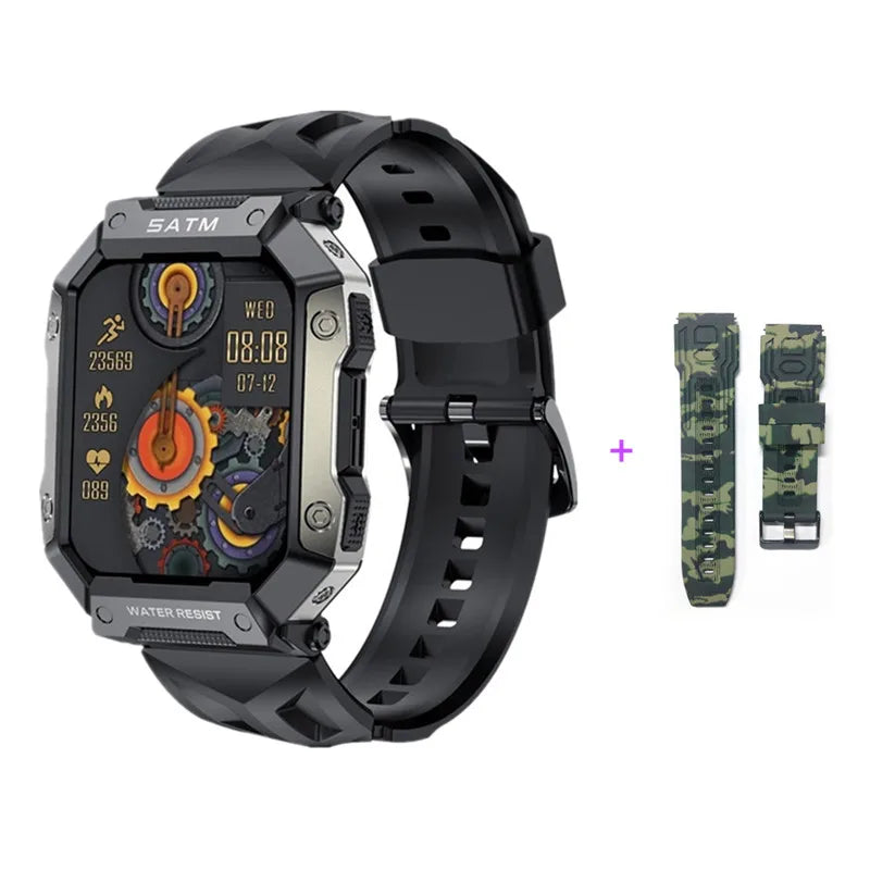 New Smart Watch Men Bluetooth Call 1.39" Touch Screen Sports Fitness Tracker Watches IP68 Waterproof Smartwatch for Android IOS