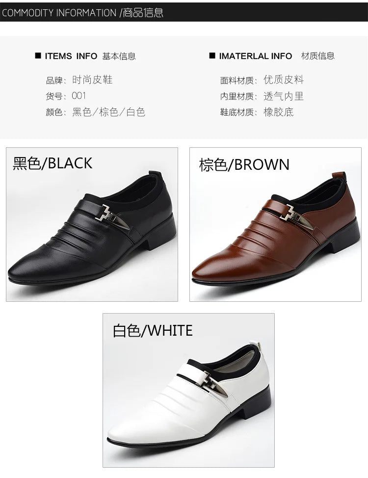 Cotton Leather Shoes Men Formal Dress Shoes Luxury Business Oxford Male Office Wedding Dress Shoes for Men Winter New 2023